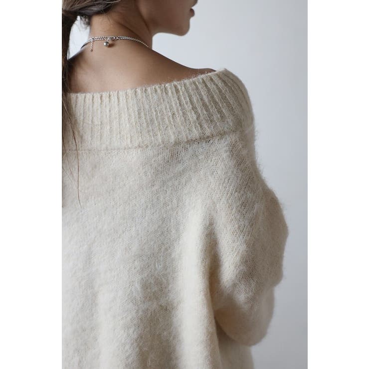 アルパカタッチオフショルニット 88-004381 | BONJOUR SAGAN | 詳細画像25 