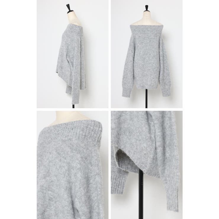 アルパカタッチオフショルニット 88-004381 | BONJOUR SAGAN | 詳細画像27 