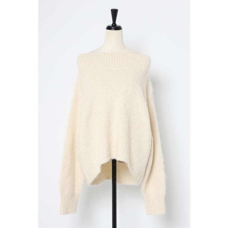 アルパカタッチオフショルニット 88-004381 | BONJOUR SAGAN | 詳細画像28 