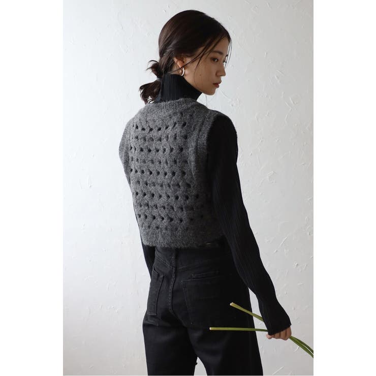 V neck holed | BONJOUR SAGAN | 詳細画像5 