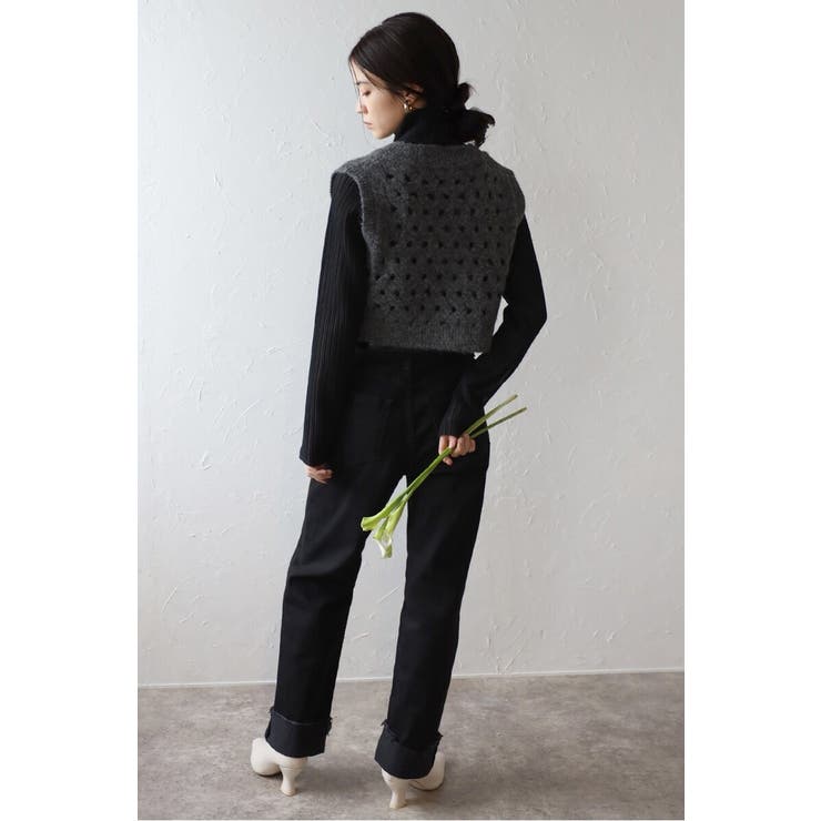 V neck holed | BONJOUR SAGAN | 詳細画像6 