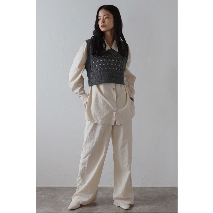 V neck holed | BONJOUR SAGAN | 詳細画像7 