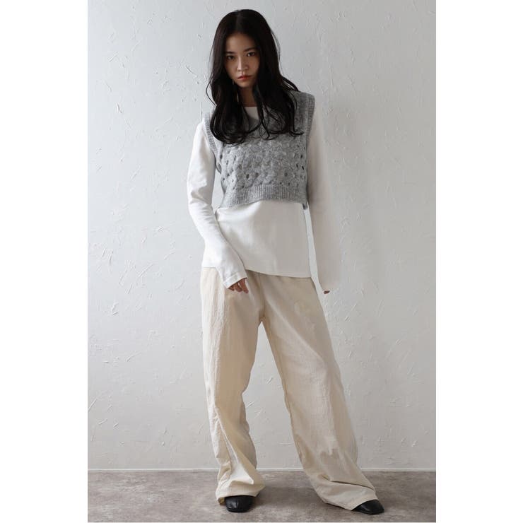 V neck holed | BONJOUR SAGAN | 詳細画像10 