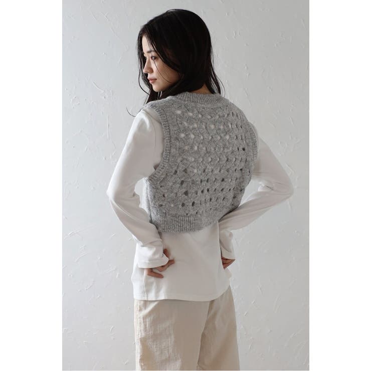 V neck holed | BONJOUR SAGAN | 詳細画像13 