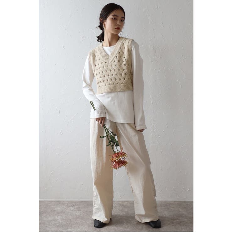 V neck holed | BONJOUR SAGAN | 詳細画像23 