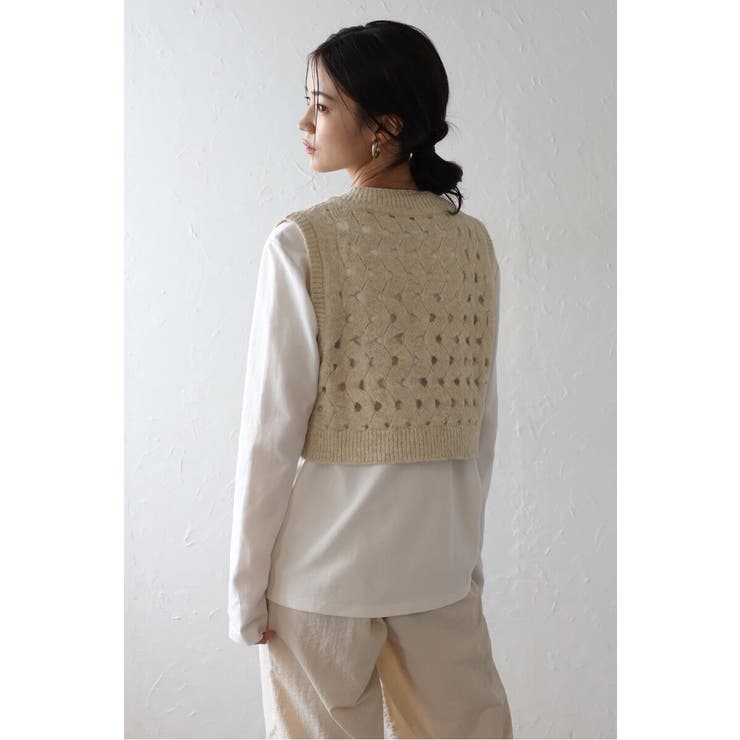 V neck holed | BONJOUR SAGAN | 詳細画像27 