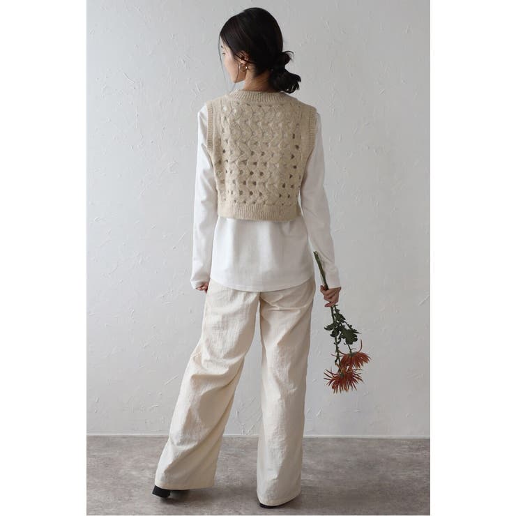 V neck holed | BONJOUR SAGAN | 詳細画像28 