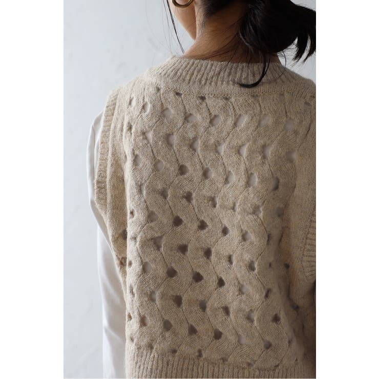 V neck holed | BONJOUR SAGAN | 詳細画像31 