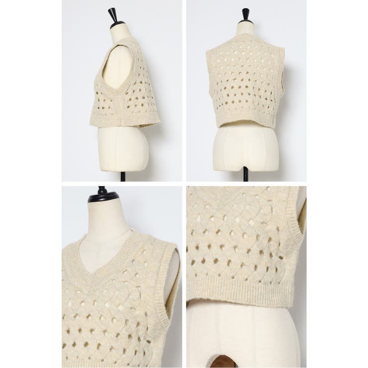 V neck holed | BONJOUR SAGAN | 詳細画像33 