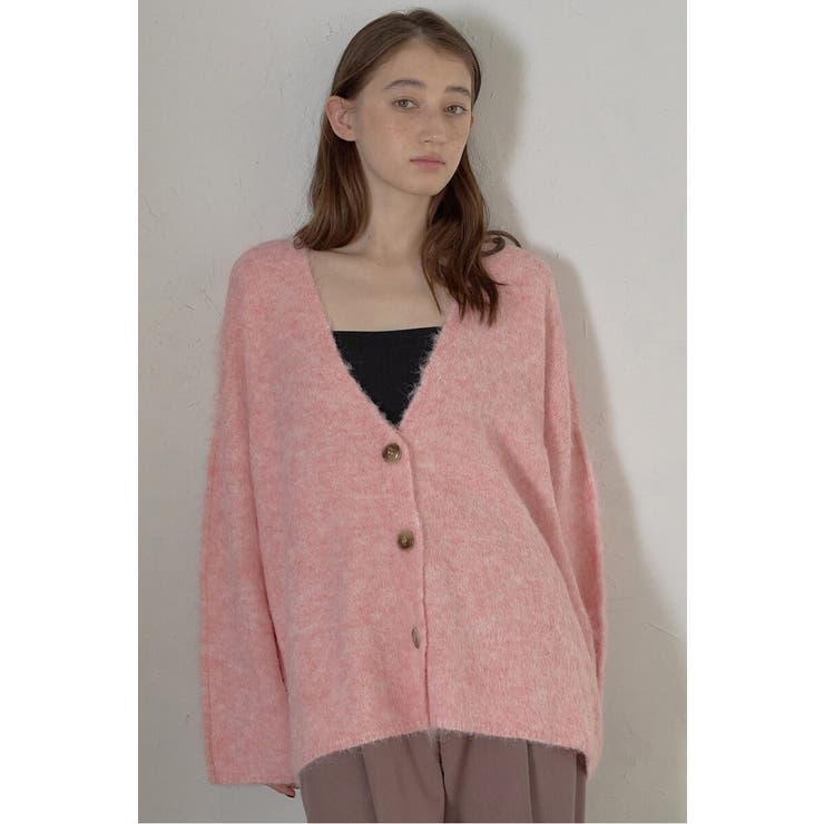 PINK | alpaca yarn knit | BONJOUR SAGAN