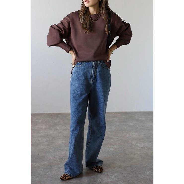 バレルスリーブサイドリブニットプルオーバー 88-004390 | BONJOUR SAGAN | 詳細画像9 