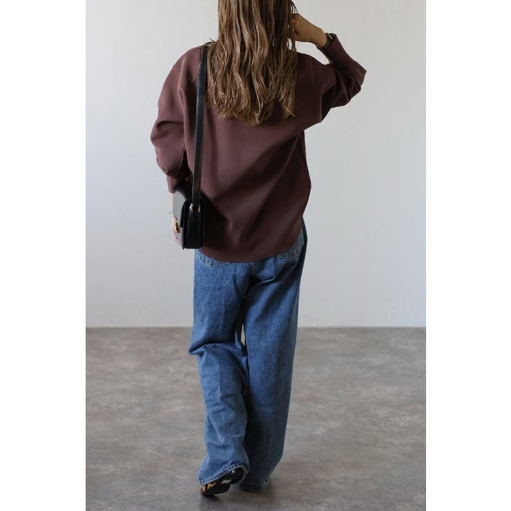 バレルスリーブサイドリブニットプルオーバー 88-004390 | BONJOUR SAGAN | 詳細画像11 