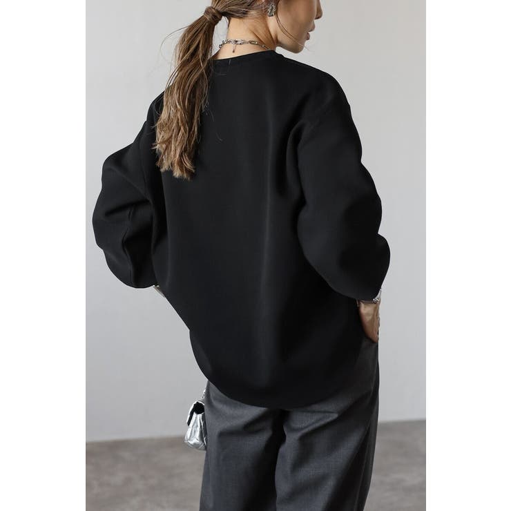 バレルスリーブサイドリブニットプルオーバー 88-004390 | BONJOUR SAGAN | 詳細画像21 