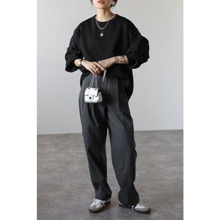 バレルスリーブサイドリブニットプルオーバー 88-004390 | BONJOUR SAGAN | 詳細画像22 