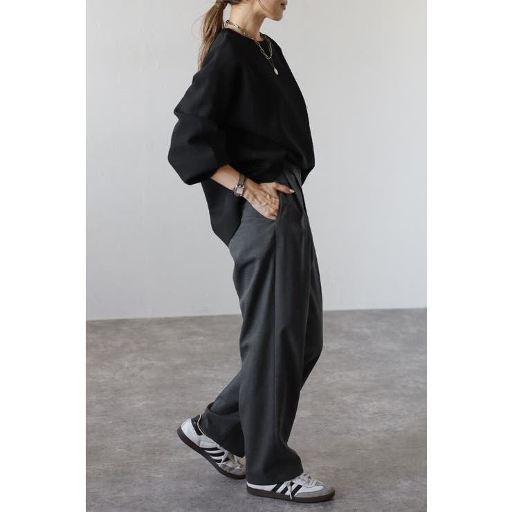 バレルスリーブサイドリブニットプルオーバー 88-004390 | BONJOUR SAGAN | 詳細画像23 