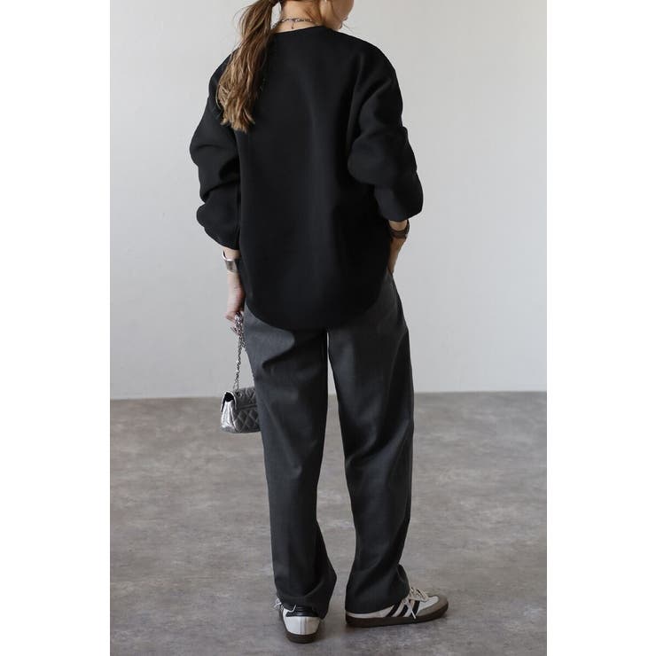 バレルスリーブサイドリブニットプルオーバー 88-004390 | BONJOUR SAGAN | 詳細画像24 