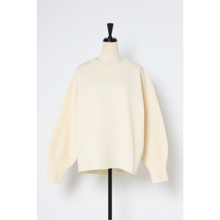 バレルスリーブサイドリブニットプルオーバー 88-004390 | BONJOUR SAGAN | 詳細画像27 