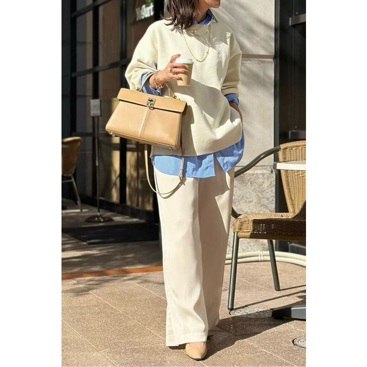 バレルスリーブサイドリブニットプルオーバー 88-004390 | BONJOUR SAGAN | 詳細画像31 