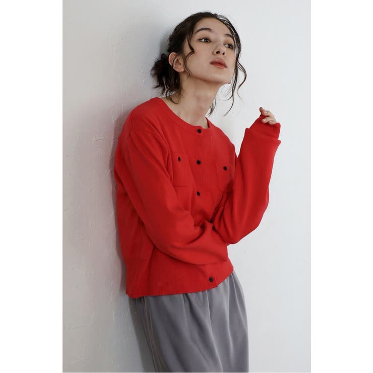 ミニポケットニットカーディガン 88-004401 | BONJOUR SAGAN | 詳細画像4 