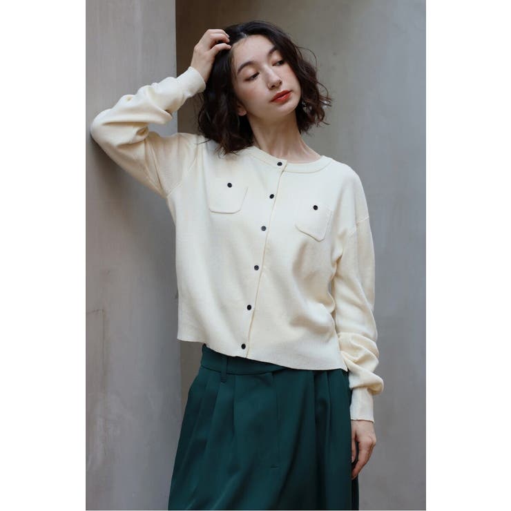 ミニポケットニットカーディガン 88-004401 | BONJOUR SAGAN | 詳細画像7 