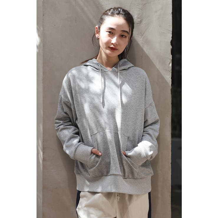 BSバックロゴ刺繍×箔プリントフーディー88-004403 | BONJOUR SAGAN | 詳細画像3 