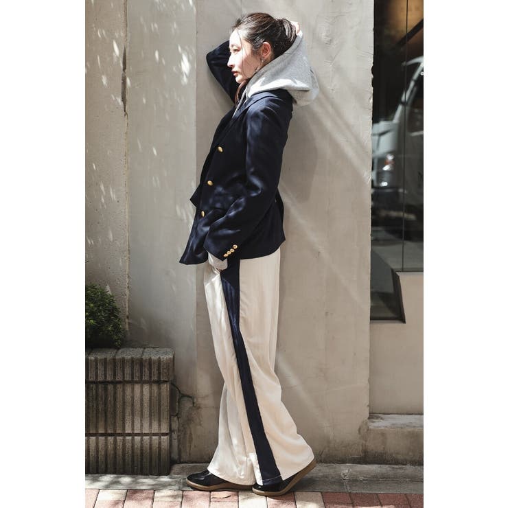 BSバックロゴ刺繍×箔プリントフーディー88-004403 | BONJOUR SAGAN | 詳細画像9 