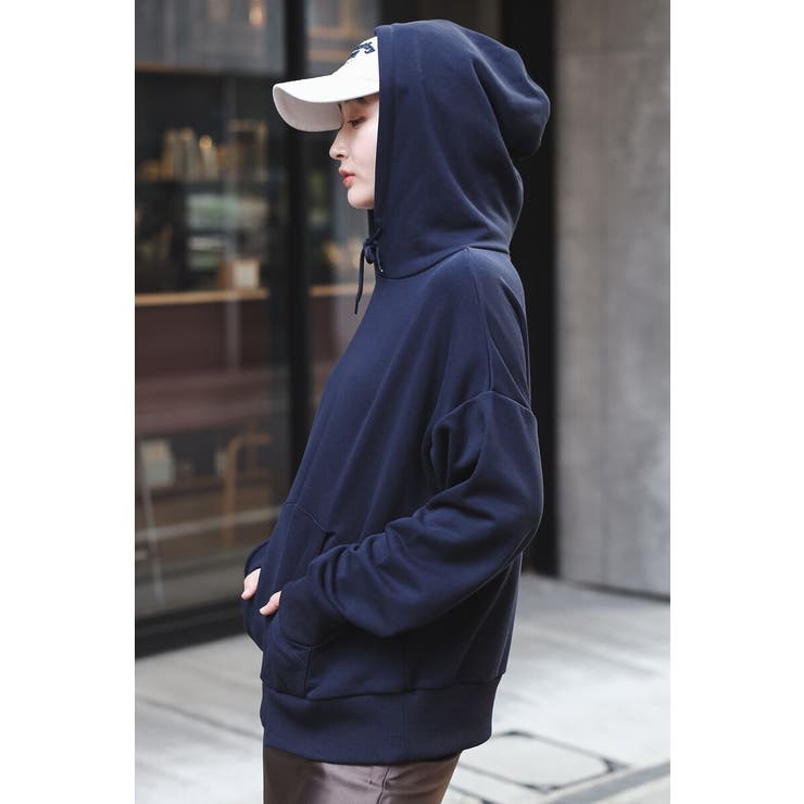 BSバックロゴ刺繍×箔プリントフーディー88-004403 | BONJOUR SAGAN | 詳細画像12 