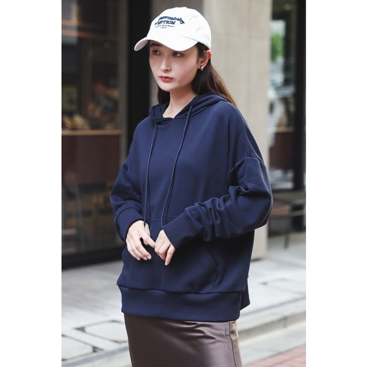 BSバックロゴ刺繍×箔プリントフーディー88-004403 | BONJOUR SAGAN | 詳細画像13 