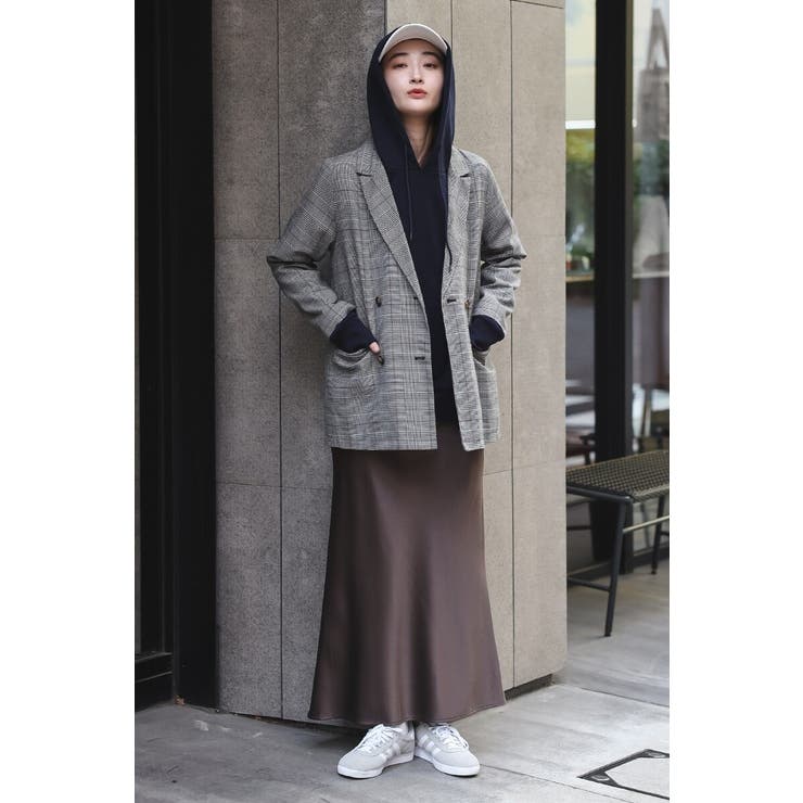 BSバックロゴ刺繍×箔プリントフーディー88-004403 | BONJOUR SAGAN | 詳細画像18 