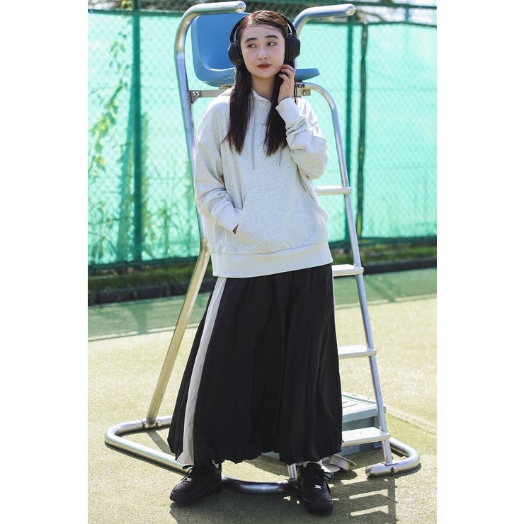 BSバックロゴ刺繍×箔プリントフーディー88-004403 | BONJOUR SAGAN | 詳細画像25 