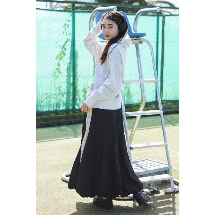 BSバックロゴ刺繍×箔プリントフーディー88-004403 | BONJOUR SAGAN | 詳細画像27 