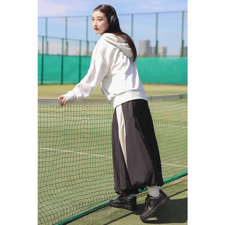 BSバックロゴ刺繍×箔プリントフーディー88-004403 | BONJOUR SAGAN | 詳細画像31 