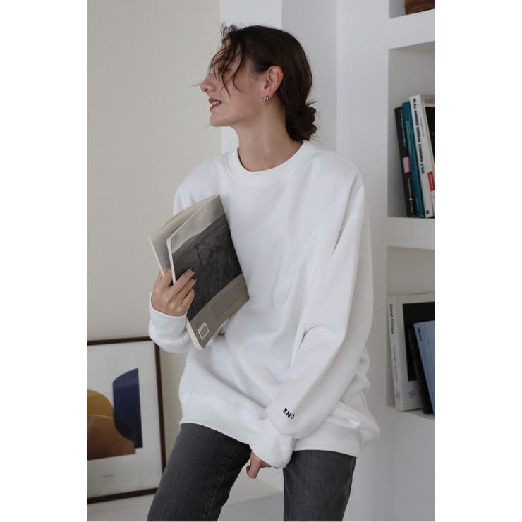 OFF-WHITE | sleeve ENC logo | BONJOUR SAGAN