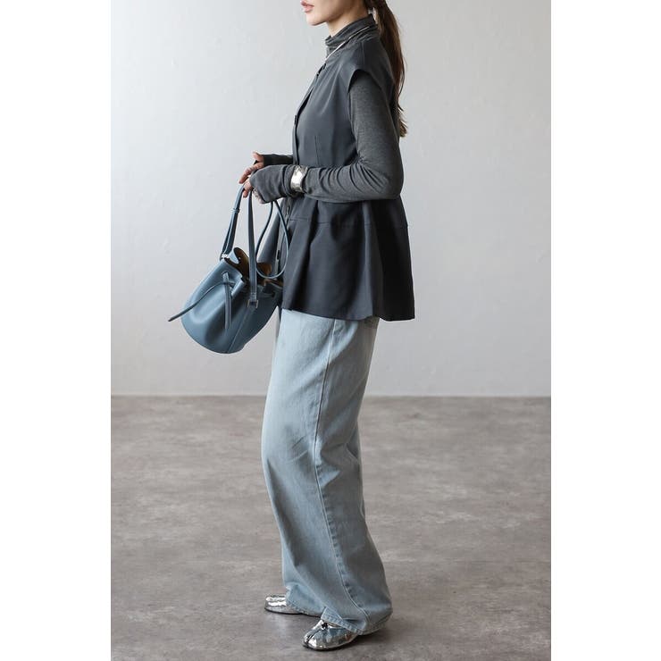 フレンチスリーブペプラムベスト 88-004408 | BONJOUR SAGAN | 詳細画像3 