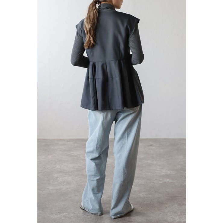 フレンチスリーブペプラムベスト 88-004408 | BONJOUR SAGAN | 詳細画像5 