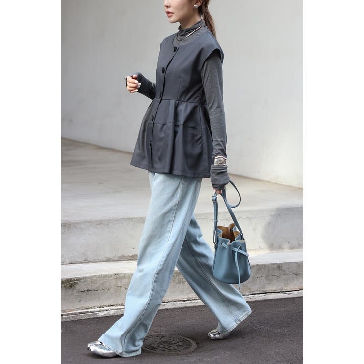 フレンチスリーブペプラムベスト 88-004408 | BONJOUR SAGAN | 詳細画像7 