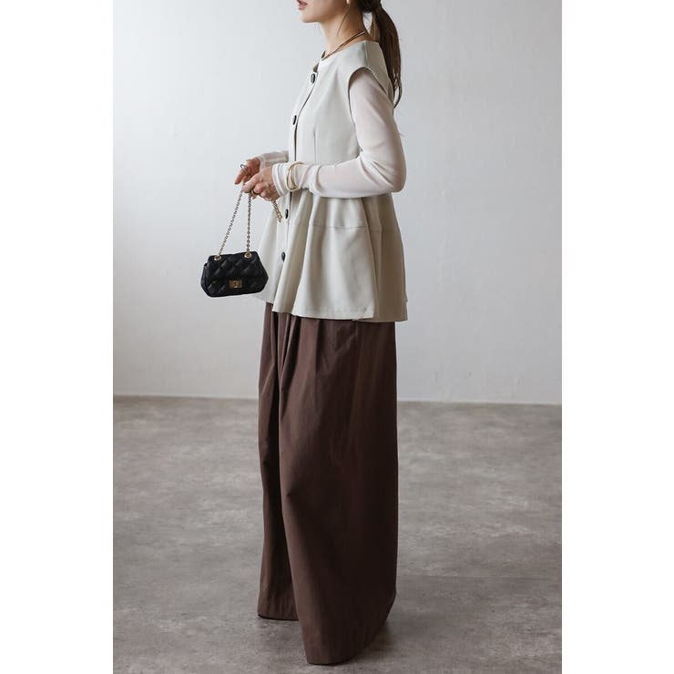 フレンチスリーブペプラムベスト 88-004408 | BONJOUR SAGAN | 詳細画像11 