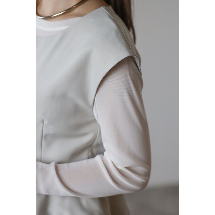 フレンチスリーブペプラムベスト 88-004408 | BONJOUR SAGAN | 詳細画像15 