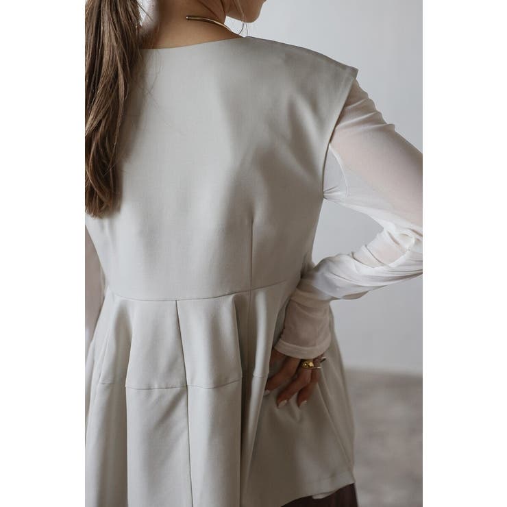 フレンチスリーブペプラムベスト 88-004408 | BONJOUR SAGAN | 詳細画像17 