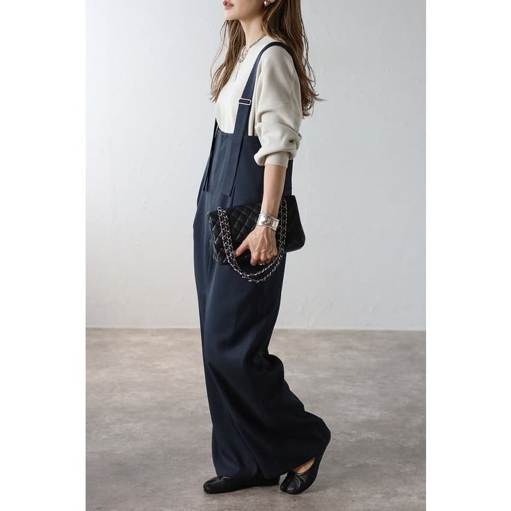 ハイウエストワイドサロペット 88-004409 | BONJOUR SAGAN | 詳細画像4 