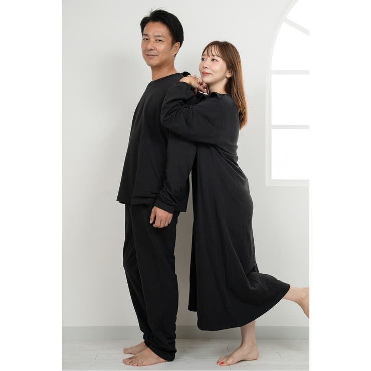 【体温保持・リフレッシュ】極眠スウェットルームウェア 88-004405 | BONJOUR SAGAN | 詳細画像44 