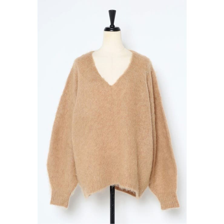 カシミアタッチディープVネックニット 88-004412 | BONJOUR SAGAN | 詳細画像36 