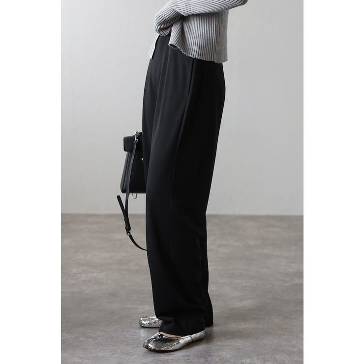 とろみポンチカーブパンツ 88-004413 | BONJOUR SAGAN | 詳細画像1 