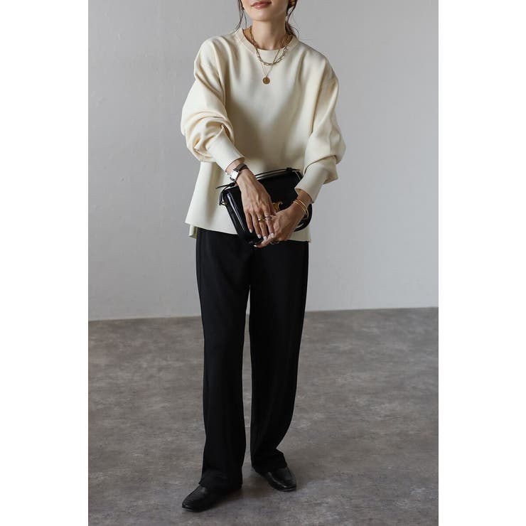 とろみポンチカーブパンツ 88-004413 | BONJOUR SAGAN | 詳細画像6 