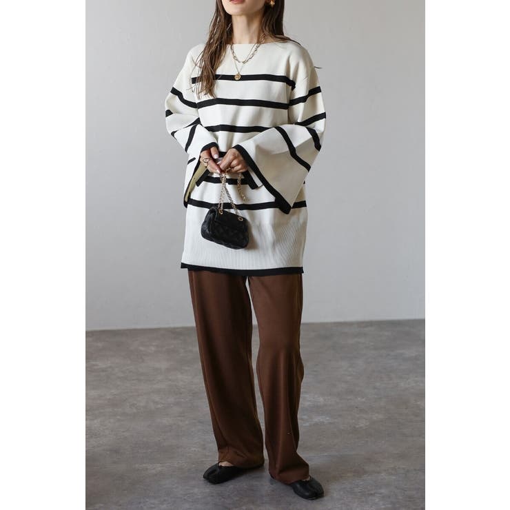 とろみポンチカーブパンツ 88-004413 | BONJOUR SAGAN | 詳細画像15 