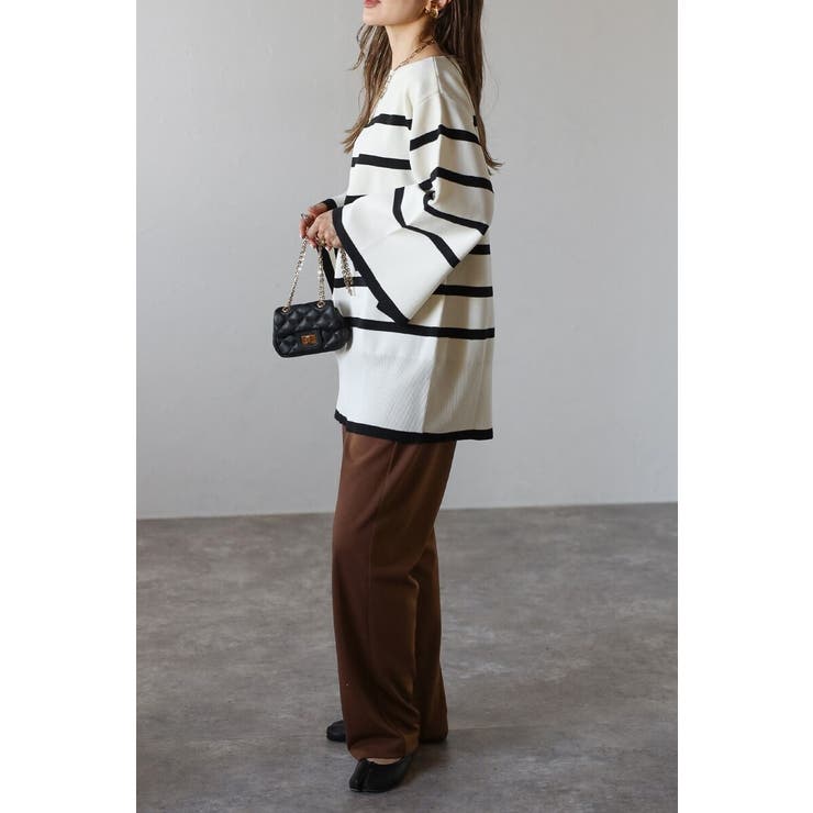 とろみポンチカーブパンツ 88-004413 | BONJOUR SAGAN | 詳細画像16 