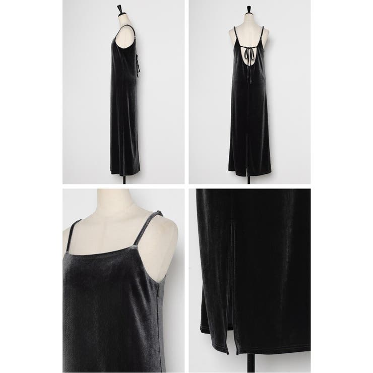 バックリボンベロアキャミワンピース 88-004415 | BONJOUR SAGAN | 詳細画像22 