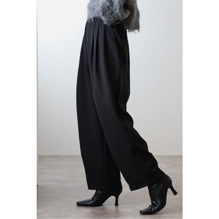 トリプルタックワイドバレルパンツ 88-004420 | BONJOUR SAGAN | 詳細画像5 