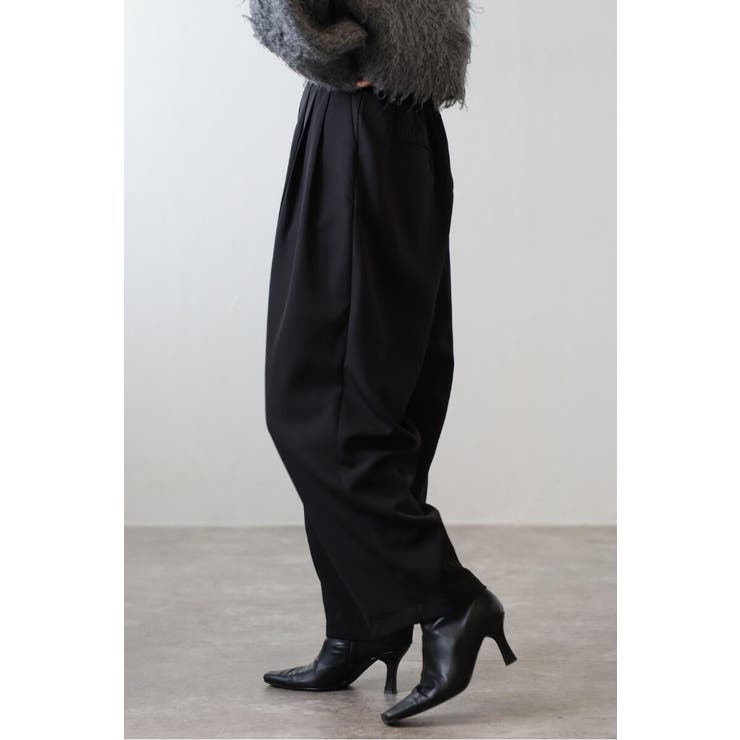 トリプルタックワイドバレルパンツ 88-004420 | BONJOUR SAGAN | 詳細画像6 