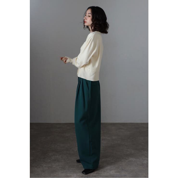 トリプルタックワイドバレルパンツ 88-004420 | BONJOUR SAGAN | 詳細画像18 